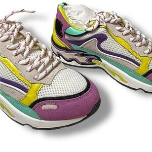 Sandro flame Parme sneakers Colorful comfort athletic shoes 36 athleisure casual